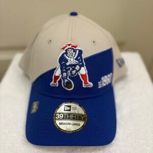 New Era New England Patriots Stretch Fit Hat- Size Medium-Large